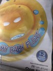 Intex My Baby Float Ring Inflatable Pool Swim Swimming Rider 1-2 Years Yellow