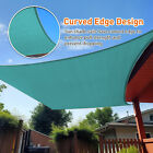 Waterproof Shade Sail Rectangle Sun Canopy Cover For Garden Patio Awning Outdoor