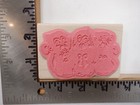 Stampabilities 3 Wise Monkeys Wood Rubber Stamp Euc L5736
