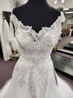 Regina Bianca Rb1512 Size 8 White Lace tulle Ballgown Bridal wedding Dress