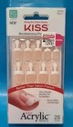 Kiss Salon Acrylic Nude Revolutionary French Nails  62286 Real Short And Short