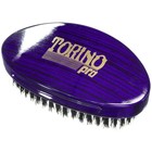 Torino Pro Wave - By - Curved  Firm Medium Palm military 360 Waves Brush