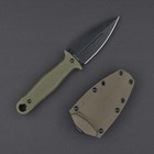 Daggerr Knives Fixed Dagger 3 5  False Edge 8cr13mov Steel Blade Nylon Handle