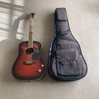 Takamine Acoustic-electric Guitar Round Shoulder Style Brass Tuners  W soft Case