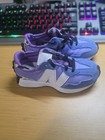 New Balance 327 Unisex Kids Purple blue white Low Top Lace Up Sneakers Us 11