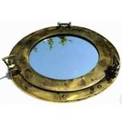 20 brass Porthole Antique Finish Nautical Ship Window Wall Mirror D  cor Item