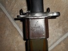 Vintage Wwii Us Army  M1905e1 Garand Bayonet W  Scabbard By Ufh 1942    