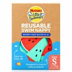 Huggies Little Swimmers Reusable Swim Nappy Size S 7-12kg Pack Of 2