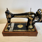 1922 Singer Hand Crank Sewing Machine Treadle Head 127 Sphinx Fully Tested A  