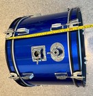 Brand New  Mendini 16 x14  Bass Drum Sparkle Blue      Open Box