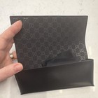 Gucci Black Hard Case For Glasses   Sunglasses  Logo Theme  Unisex