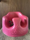 Bumbo Baby Soft Foam Floor Seat With Tray- Dark Pink  free Shipping  