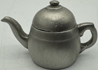 Vintage Thimble Collectors Club Solid Pewter Teapot Shaped Unique Collectible