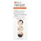 2 X Himalayan Chandra  Porcelain Neti Pot With Neti Salt Saches  2 16 G