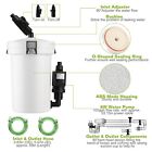 External Canister Filter 105 Gph Top Nano Fresh salt Aquarium 28 Gal Fish Tank