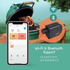 Bbq Smoker Fan Controller Cooking Meat Thermometer Temperature Probe Grill Food