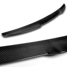 Black Carbon Fiber V Style Rear Duckbill Spoiler Wing For 2009 2014 Acura Tsx