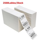 Fanfold roll 4 x6  Direct Thermal Address Shipping Labels For Rollo   Zebra
