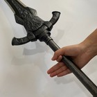 Metal Black Wolf Knight s Great Sword Metal Equipment Cosplay Collection