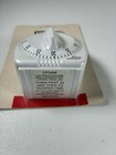 Vintage Lux Minute Minder Short Ring Kitchen Dial Timer Rocket Knob New Nos