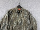 Winchester Hunting Shirt Mens L Green Camouflage Chamois Flannel Vintage