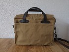 Filson Rugged Twill Original Briefcase   Nwt   Tan   Made In Usa   Msrp  499