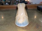 Vintage Mckee Bottoms Up Shot Glass Caramel Slag Custard Nude Pat 77725 Uv Glow
