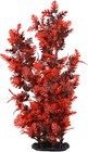 Aquarium Decor Fish Tank Decoration Ornament Artificial Plastic Plant Red  15   