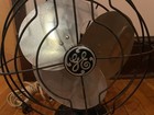 Antique General Electric 10    Quiet Blade Table Fan 1930s Era