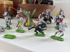 Britians Ltd Lot  Of 13 Diecast Medieval Knights Soldiers Horse Figures 1971 Vtg