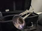 Besson International Series Silver Bb Trumpet With Gold Bach Megatone Mouthpiece