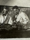Antique Medical Dissection Photo - Post Mortem Cadaver Surgical Autopsy Rppc