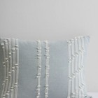 Ink ivy Kara 100  Cotton Duvet Mid Century Modern King cal King aqua 3 Piece