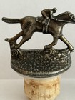 Set Of 2 Blanton s Bourbon Bottle Stoppers - Letters A And O - Good Condition    