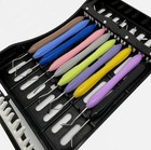 10pcs Dental Resin Spatulas Silicon Composite Resin Filler Instruments Kit