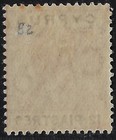 Cyprus Scott 69  Mvlh  Cv  25   Kgv 12 Pi  Orange Brown   Black  Wmk Mul  10k299
