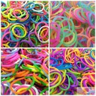 4800 Loom Bands Rubber Refill Kit Diy Magical Bracelet 192 S Clips 16 Hooks Bulk