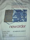 Anvil Vintage Original New Order 80 s White Xl T-shirt Stains On The Middle Back