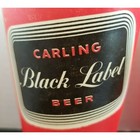 3 Carling Black Label Waxed 12 Oz Beer Cups Old Unused Nos U290