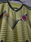 Authentic 2019 Colombia Home Soccer Jersey Adidas Climalite Men Size Medium