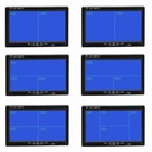 7  Quad Split Monitor 4x Sideview Backup Camera System For Semi Truck Trailer Rv