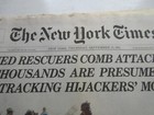 The New York Times Sept 13  2001 World Trade Center Attacks