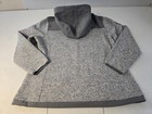 Canada Weather Gear Jacket Womens 2x Gray Fleece Full Zip Hoodie Heather 