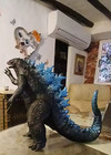 24cm Godzilla King Of Monsters Action Figure Model Toy Gift Usa Free Shipping