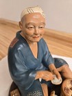Vtg  Hakata Japanese Kinko do Oyster Shucker Man
