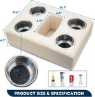 4 Cups Pontoon Cup Holder boat Seat Cup Holder sofa Organizer portable