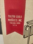 Vintage Toledo Guild Steel Typing Stand  nos In Box 