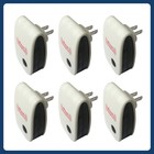 6 Pack Upgraded Ultrasonic Pest Repeller Control Rats Spiders Bed Bugs Fleas