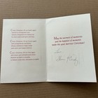 Vintage Hallmark Christmas Card Norman Rockwell    santa   s Visitors    Poem