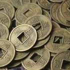 100pcs Feng Shui Coins Ancient Coins Chinese Ching Money Lucky Coin Charm Us